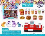OBL831808 - LITTLE PONYS SILVER DESK.