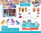 OBL831858 - LITTLE PONYS SILVER DESK.