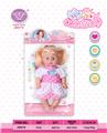 OBL832249 - 14 empty female doll with hairpin and rubber band