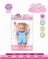OBL832258 - 12 inch empty female doll with comb