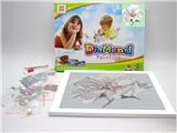OBL832567 - DIY Diamond Painting Wild Roses.