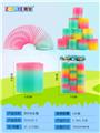 OBL832760 - MIXED COLOR RAINBOW CIRCLES.