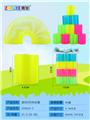 OBL832772 - TRANSPARENT FOUR-COLOR RAINBOW CIRCLE.