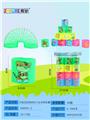 OBL832796 - SOLID COLOR FOUR-COLOR THERMAL TRANSFER 12 ZODIAC RAINBOW CIRCLES.