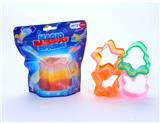 OBL832820 - CRYSTAL ALIEN MIXED RAINBOW RING 4 MIXED.