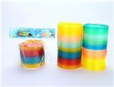 OBL832826 - CRYSTAL MIXED RAINBOW RING 4 MIXED.