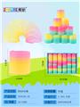 OBL832840 - MIXED COLOR RAINBOW CIRCLES.