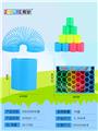 OBL832886 - REAL COLOR FOUR-COLOR RAINBOW CIRCLE.