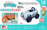 OBL833062 - 1:36Q VERSION OF THE ALLOY COKE CAN BACK CAR WITH LIGHTING MUSIC.