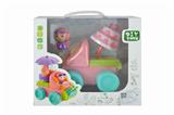 OBL833380 - ELECTRIC CARTOON ASSEMBLED CAKE CAR