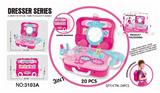 OBL834043 - 2 PLUS 1 SCHOOLBAG MAKE-UP TABLE.