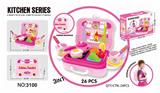 OBL834048 - 2 PLUS 1 SCHOOLBAG KITCHEN TABLE.