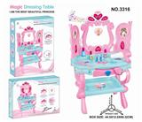 OBL834054 - LIGHT MUSIC-SENSING MAKE-UP TABLE.