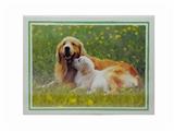 OBL834795 - DOG 1000 PIECES OF PUZZLE (75X50CM)