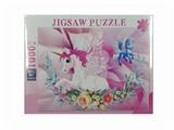 OBL834827 - CARTOON UNICORN 1000 PUZZLE (75X50CM)