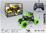 OBL834887 - 4X4牧马人骨架仿真四通攀爬遥控车