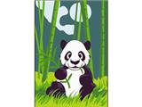 OBL834924 - DIY Digital Oil Painting Cute Giant Panda.