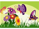 OBL834926 - DIY digital oil painting color butterfly.