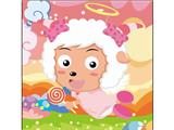 OBL834938 - DIY digital oil painting Dream lamb.