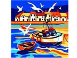 OBL834945 - DIY Digital Oil Painting Coast 2.