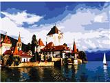 OBL834951 - DIY Digital Oil Painting Water City.