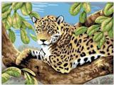 OBL834974 - DIY digital painting waiting (leopard)