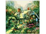 OBL834990 - DIY DIGITAL OIL PAINTING ARCH GARDEN
