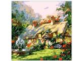 OBL834991 - DIY DIGITAL OIL PAINTING GARDEN FOUNTAIN