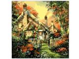 OBL834993 - DIY DIGITAL OIL PAINTING COUNTRY GARDEN
