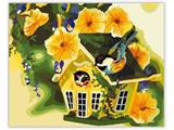 OBL835020 - DIY digital painting flowers and birds