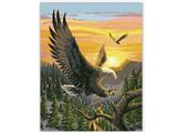OBL835022 - DIY digital painting The eagle