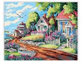 OBL835033 - DIY digital painting dream villa
