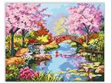 OBL835035 - DIY digital painting Jiangnan spring scenery
