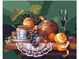 OBL835045 - DIY Digital Oil Painting Fruit.