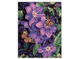 OBL835047 - DIY DIGITAL OIL PAINTING BUTTERFLY LOVE FLOWERS.