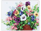 OBL835048 - DIY digital oil painting flower cluster.