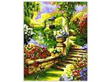 OBL835056 - DIY Digital Oil Painting Garden Trail.
