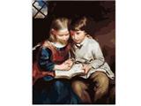 OBL835067 - DIY digital oil painting children.