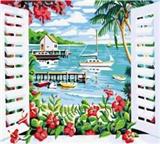 OBL835078 - DIY DIGITAL OIL PAINTING WINDOW