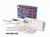 OBL835107 - WEAPON 2PCS (6 TYPES)