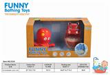OBL835662 - HIPPO BUBBLE MAKER AND RED OCTOPUS