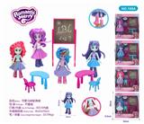 OBL835934 - 可爱马妹配黑板