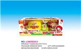 OBL835957 - SOUND LIGHT CASH REGISTER HAMBURGER SUIT