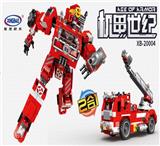 OBL836846 - 消防机甲-赤炎  670PCS