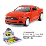 OBL838095 - Hot blood drift alloy car (8pcs) (3 ag13 batteries)