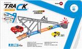 OBL838477 - 鲨鱼积木弹射轨道车136PCS