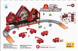 OBL838495 - Diy building block fire parking lot 217pcs