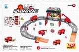 OBL838497 - DIY BUILDING BLOCKS FIRE PARKING 49PCS.