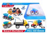 OBL838778 - 磁力拼装工程车 21pcs