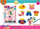 OBL839230 - GYPSUM PAINTING - COSTUMES.